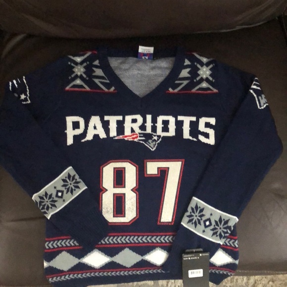 NFL Sweaters - Women’s #87 Gronkowski Sweater